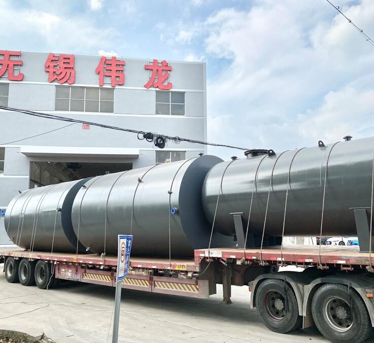 30m³立式上封下平钢塑储罐